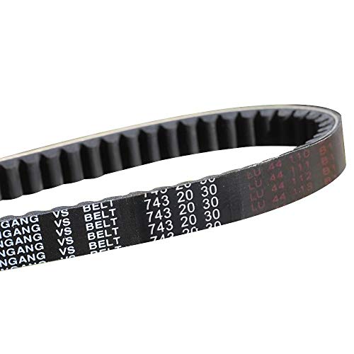 Trkimal 7432030 CVT Drive Belt for GY6 125cc 150cc 152QMI157QMJ ShortCase Engine ROKETA JMSTAR TAOTAO JONWAY Baja Tank Scooter Moped ATV Go Kart - Image 1