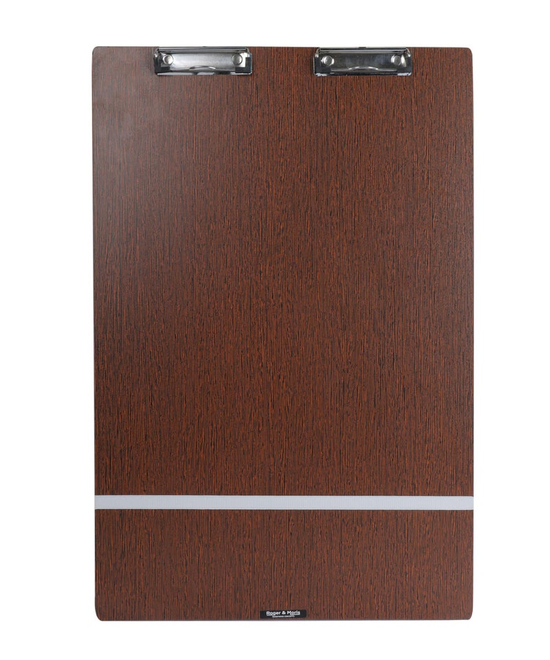 Roger & Moris Wooden Drawing/Writing/Exam Board/Clipboard with Clip and Elastic - Sturdy, Lightweight for Office, School, College (Size : 15.5 x 23.5 inch) - Image 2