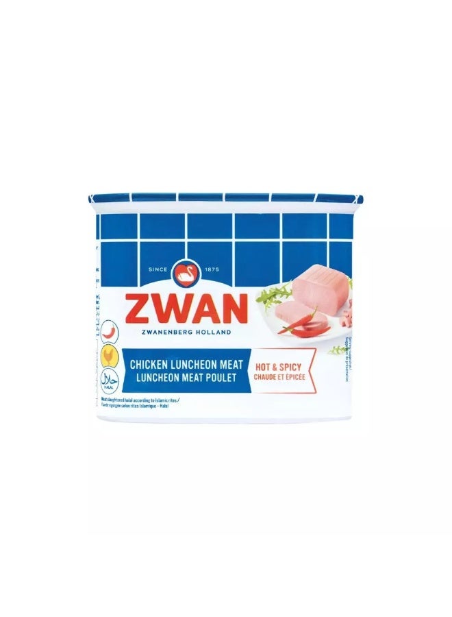 Zwan Hot and Spicy Chicken Luncheon Meat- 340gms
