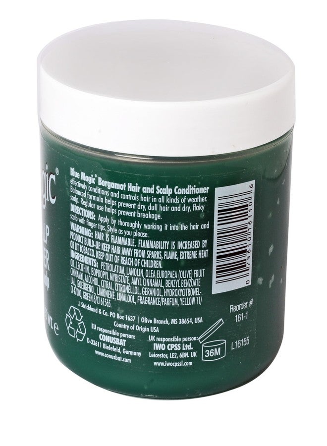 "BLUE MAGIC" (USA Brand) - BERGAMOT (Green Colour) - HAIR & SCALP CONDITIONER - NOURISH YOUR HAIR AND SCALP -340g - Limited Stocks. Only few left. (Due to US-Iran war, the price and availability may vary. You may take benefit of quantity discount.) - Image 2