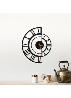Hometrix Hometrix Antique Metal Analog Wall Clock for Home Big Size Modern Decorative Wall Watch for Home Style 13 40CM  - Image 1
