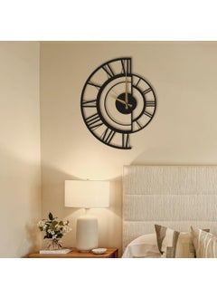 Hometrix Hometrix Antique Metal Analog Wall Clock for Home Big Size Modern Decorative Wall Watch for Home Style 13 40CM  - Image 4