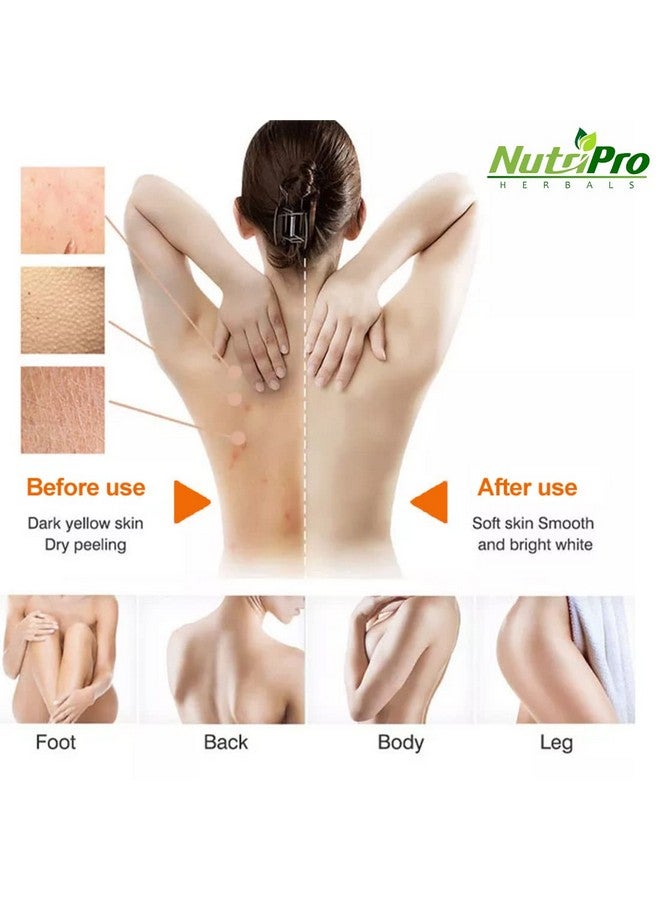 NutriPro Vitamin C Face & Body Moisturizer | With Vitamin C & Aloe Vera Extract | Non-Sticky Body Lotion for Women & Men| For Intense & Long Lasting (400ml) (Pack of 2) - Image 5