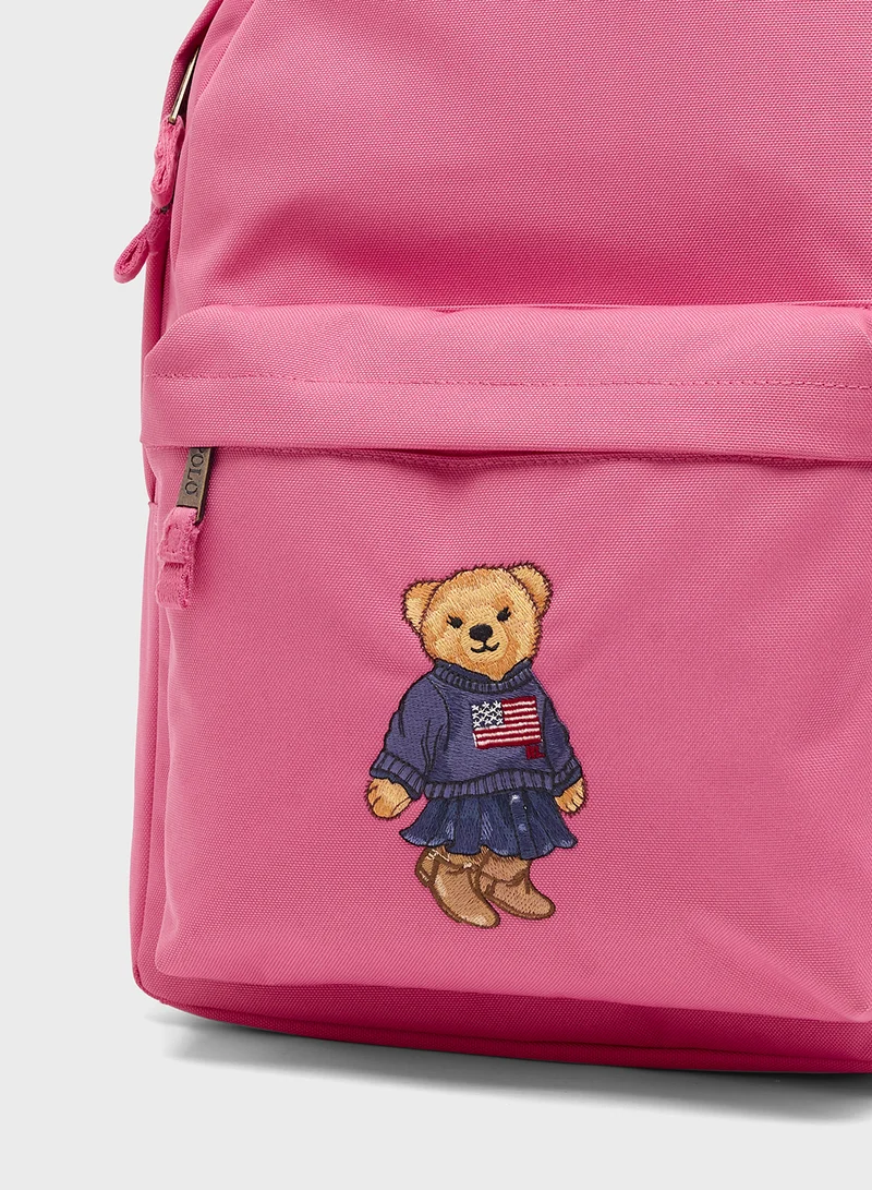 بولو رالف لورين Kids Bear Backpack