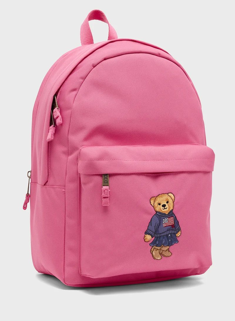 بولو رالف لورين Kids Bear Backpack