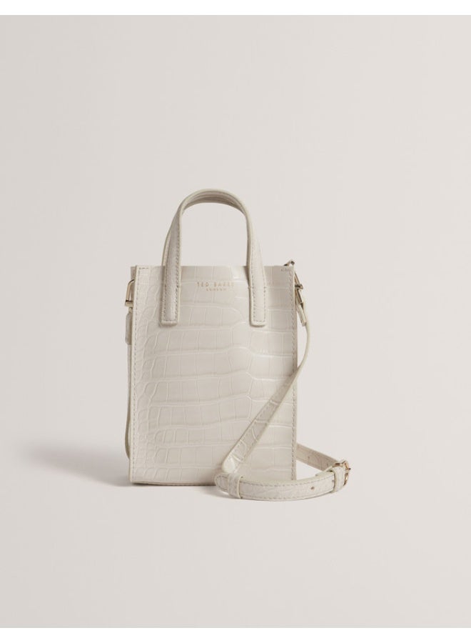 Ted Baker حقيبة صغيرة بتأثير كروك - Image 1