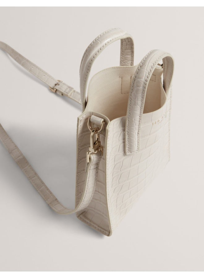 Ted Baker حقيبة صغيرة بتأثير كروك - Image 5