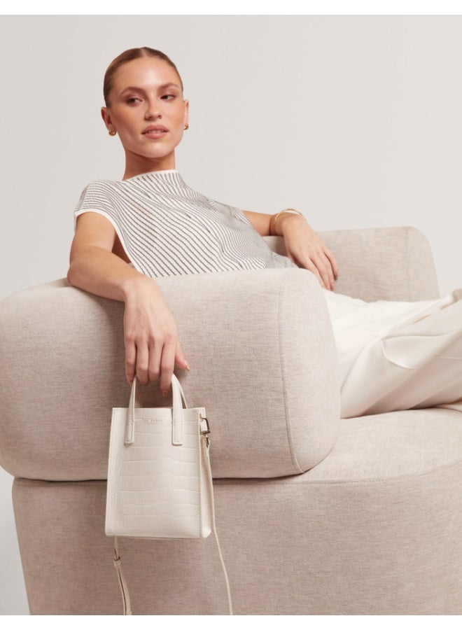 Ted Baker حقيبة صغيرة بتأثير كروك - Image 2
