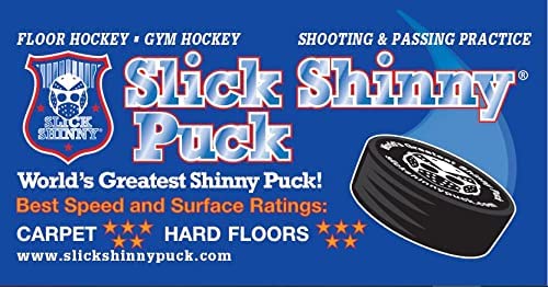 SLICK SHINNY Indoor Floor Carpet Foam Puck Shinny Knee Hockey Safe Soft Goalie Training Kids Toy - World's Greatest Shinny Puck! - Image 2