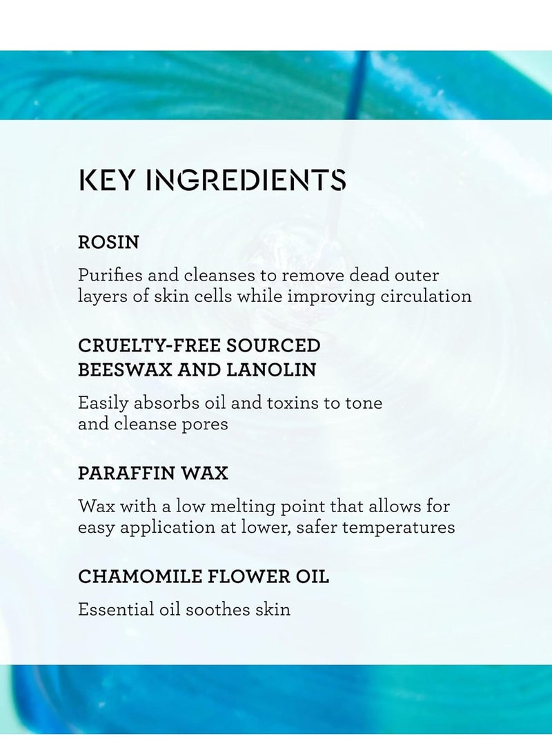 BLISS Bliss Poetic Waxing At Home Wax Kit - 5.3 Fl Oz - Microwavable Stripless Wax Hair Removal Kit - Fragrance Free - Safe for All Skin Types - 6 PC Set - Image 5