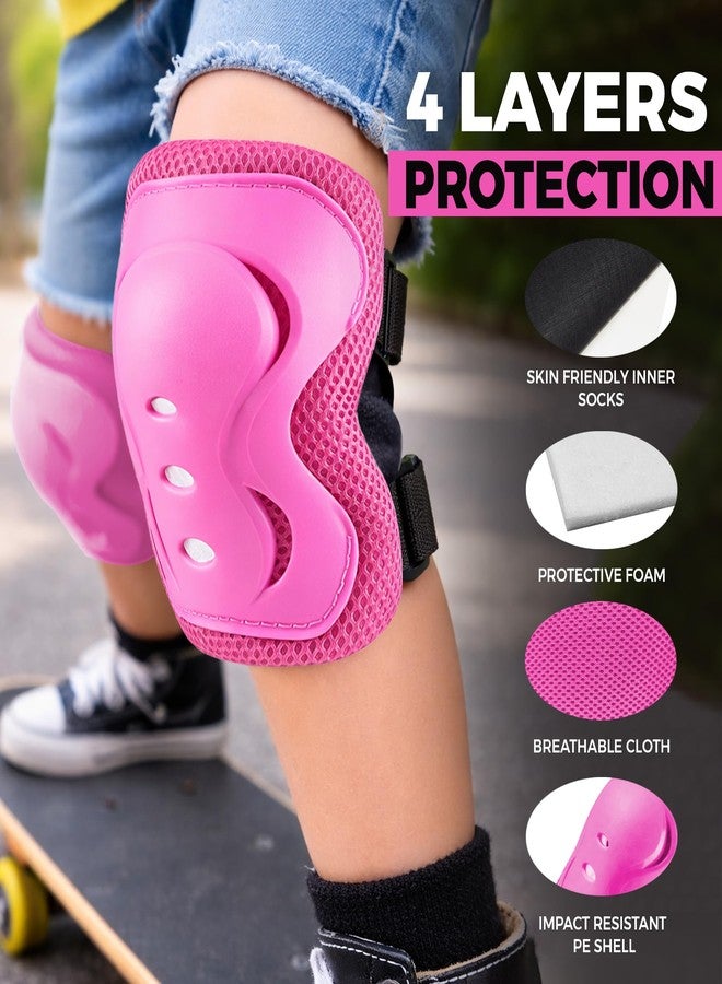 JASPO Neo Kids Protective Gear Set | SX-4 | Knee Pads, Elbow Pads & Wrist Guards for Skating, Cycling & Skateboarding (Extra Small Size) - Image 4