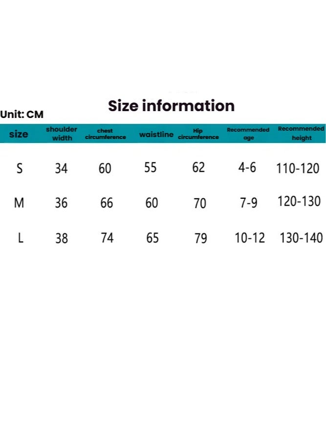 general Children's Muscle Tank Cosplay Costume for Role-Playing and Stage Performances Available in Various Sizes Comfortable and Unrestrictive - Image 3