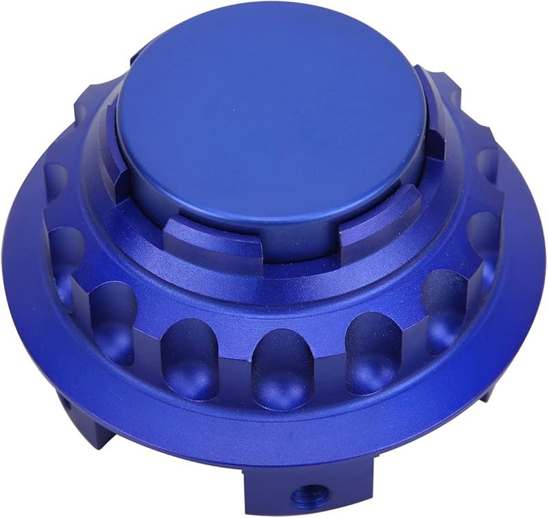 Blue Aluminum Alloy Wheel Center Hub Caps 4pcs For A C E Class Easy Installation - Image 5