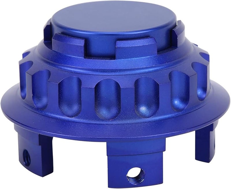 Blue Aluminum Alloy Wheel Center Hub Caps 4pcs For A C E Class Easy Installation - Image 4