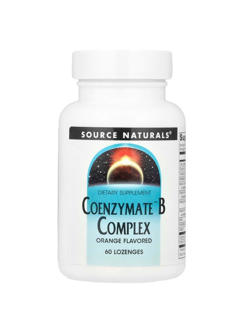 Source Naturals Coenzymate™ B Complex, Orange, 60 Lozenges