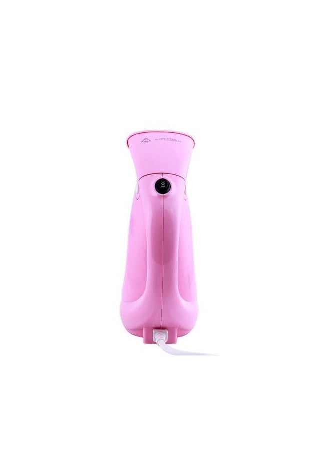 Handheld Garment Steamer 160ml Water Capacity 870W Pink, Electric Handheld Cloth Steamer Device  - Image 3