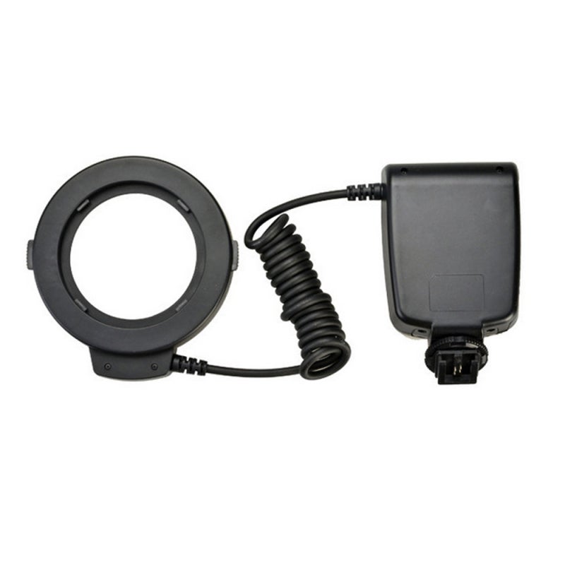 فلاش LED متعدد الألوان مع شاشة عرض LCD مرئية وسطوع أعلى - تصميم مريح - ضوء تصوير بأبعاد مثالية للتركيب على الكاميرا. - Image 4
