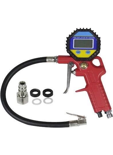 NiTools Tire Inflator with Top Digital Display 150 Psi 