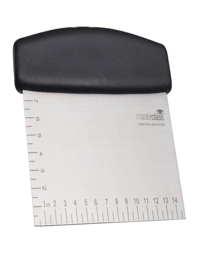Master Class MasterClass Stainless Steel Dough Scraper/Cutter, Silver, 15 x 7.5 cm - Image 2