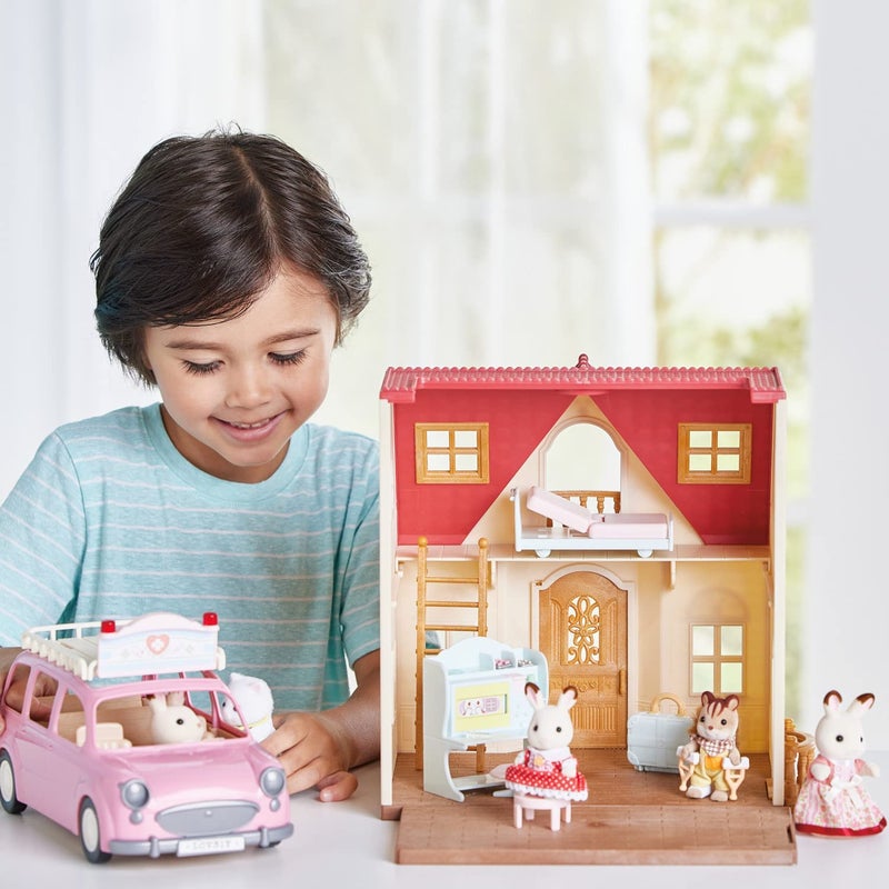 Calico Critters Calico Critters Village Doctor Starter Set, Dollhouse Playset with Figure and Accessories  - Image 3