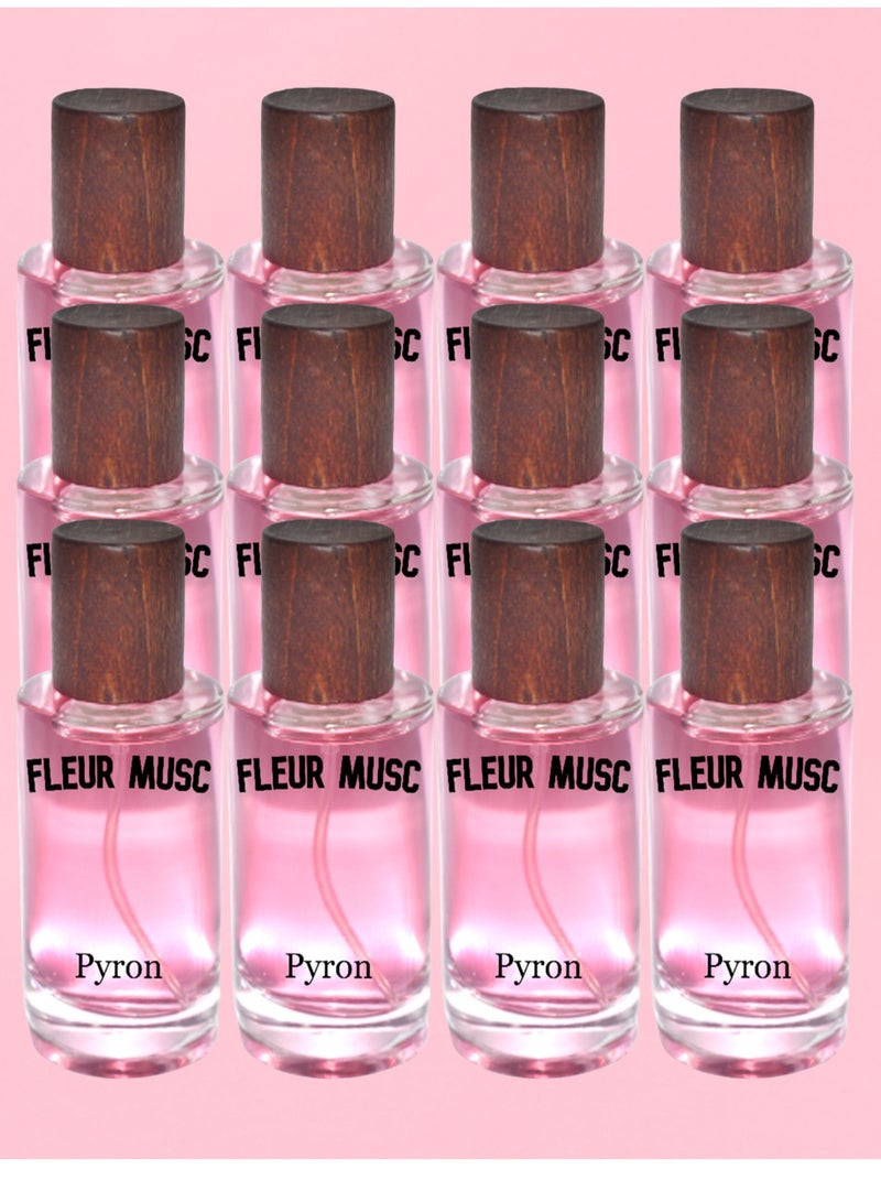 بيرون 12 قطع عطر فلور مسك 50 مل EDP