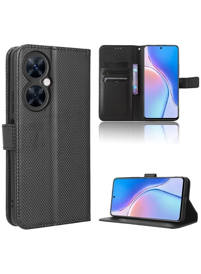 Huawei Nova 11i 5G Phone Case Cover with Full Body Camera Len Protector PU Leather Wallet Card Holder Shockproof Protective Back Cover with Release Hand Phone Holder Daily Video Kickstand  - Image 1
