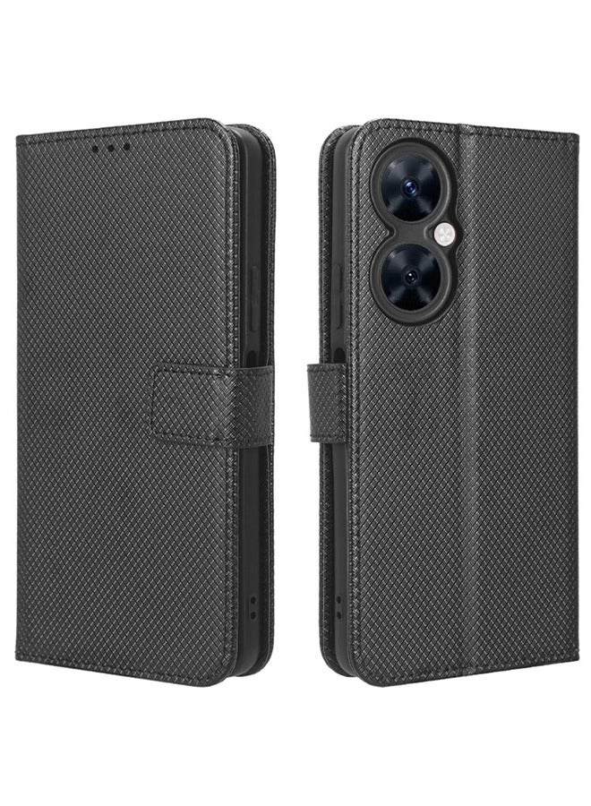 Huawei Nova 11i 5G Phone Case Cover with Full Body Camera Len Protector PU Leather Wallet Card Holder Shockproof Protective Back Cover with Release Hand Phone Holder Daily Video Kickstand  - Image 3