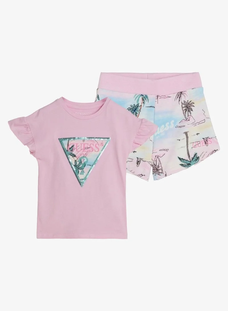Guess Kids T-Shirt And Shorts Set
