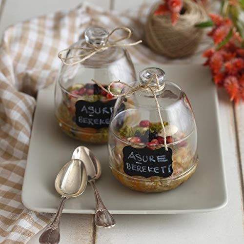 LAV INCI Turkish Tea Glasses with Sugar Bowl Set of 13 35 oz Glasses 85 oz Bowl Recyclable Glass Perfect for Home Cultural Gatherings and Tea Parties Dishwasher Safe - Image 3
