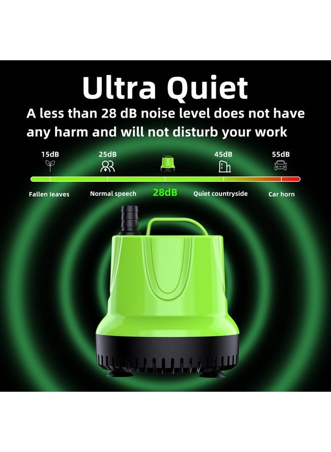 Fountain Submersible Water Pump: 660GPH 40W Small Sump Pump - Pond Pump for Outdoor Hydroponic Statuary Waterfall Aquarium Fish Tank - Image 4