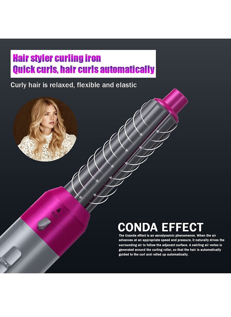 Phone Planet 5 in 1 Hair Dryer Brush with Hair Volumizer,Hot Air Brush,Scalp Massager,Curler and Straightener for Women Hair Styling  - Image 3