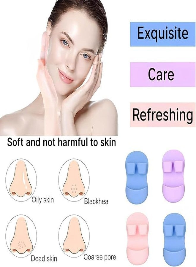 Kuruji Face Scrubber for Women and MeN Silicone Facial Cleansing Brush Deep Cleansing and Exfoliating Soft Facial Cleansing Acne Blackheads Removing - Image 5