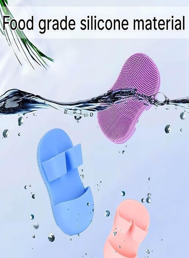 Kuruji Face Scrubber for Women and MeN Silicone Facial Cleansing Brush Deep Cleansing and Exfoliating Soft Facial Cleansing Acne Blackheads Removing - Image 3