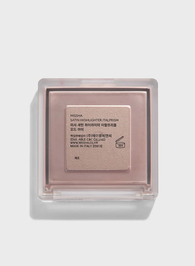 Missha MISSHA Satin Highlighter [Italprism] (Odd Eye)