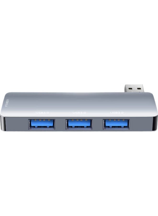 isky Usb 3.0 Expansion Dock Splitter High-Speed 4-Port Hub Extender Hub Docking Station One Drag Four Left Side Fitting 4-Port Usb Hub Laptop Converter - Image 1