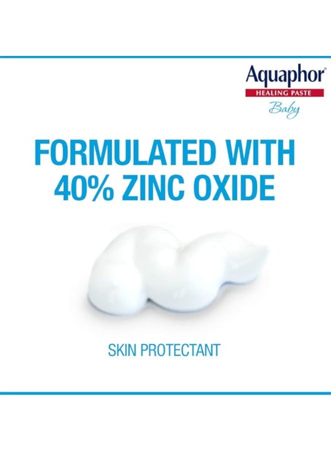 Aquaphor, Baby, Fast Relief Diaper Rash Paste, 3.5 oz (99 g) - Image 3