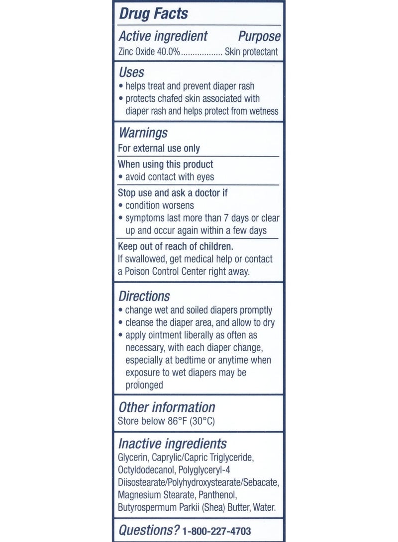 Aquaphor, Baby, Fast Relief Diaper Rash Paste, 3.5 oz (99 g) - Image 4