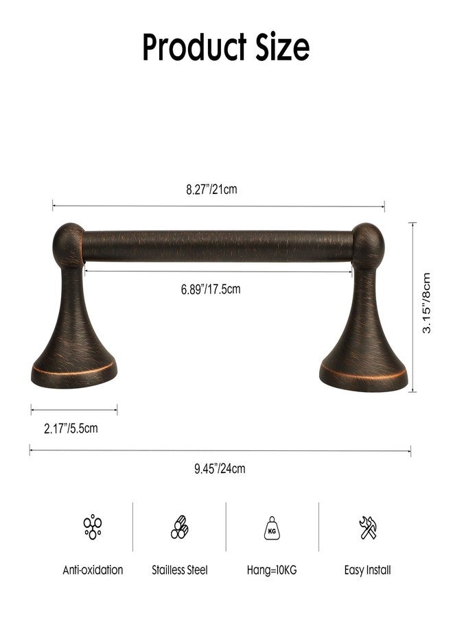 Ntipox Antique Hand Towel Holder Oil Rubbed Bronze for Bathroom,Towel Bar 9-Inch,Bathroom Accessories Towel Ring, Wall Mounted,Towel Hanger for Bathroom - Image 2