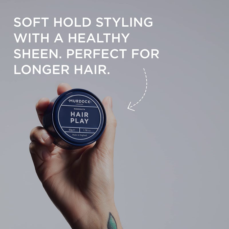 Murdock London Hair Play | Healthy Natural Finish | Kaolin & Provitamin B5 | Made in England | 1.76 oz - Image 2