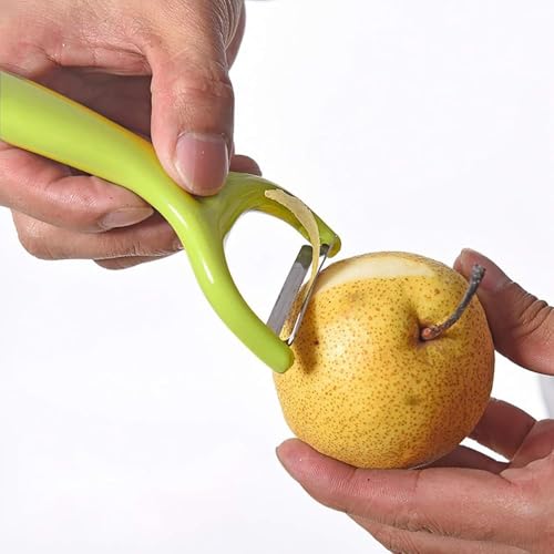 XML Peeler Knife for Kitchen Mini Vegetable Fruit Plastic Ultra Sharp Heavy Duty Multipurpose Small (1) - Image 2