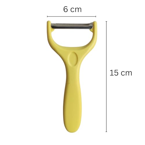 XML Peeler Knife for Kitchen Mini Vegetable Fruit Plastic Ultra Sharp Heavy Duty Multipurpose Small (1) - Image 3