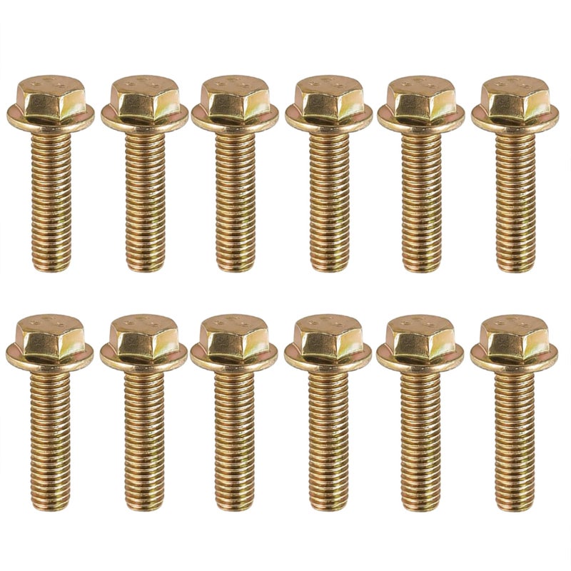 DOUQANG Exhaust Manifold Header Bolts Hardware Kit For LS1 HEADER BOLTS LSX LS2 LS3 LS6 LS7 GM Vortec 48L 53L 60L 62L 03413B 11518860 11609481 - Image 3