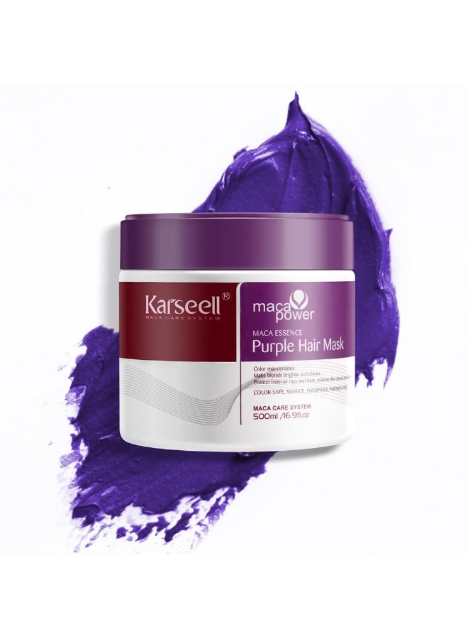 Karseell Purple Hair Mask 500 ml - Image 1
