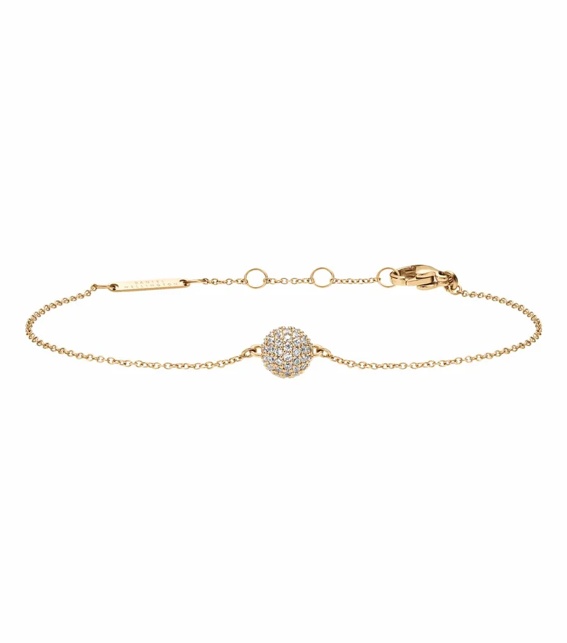 Daniel Wellington Women Pave Bracelet Rose Gold Stainless Steel & Crystals
