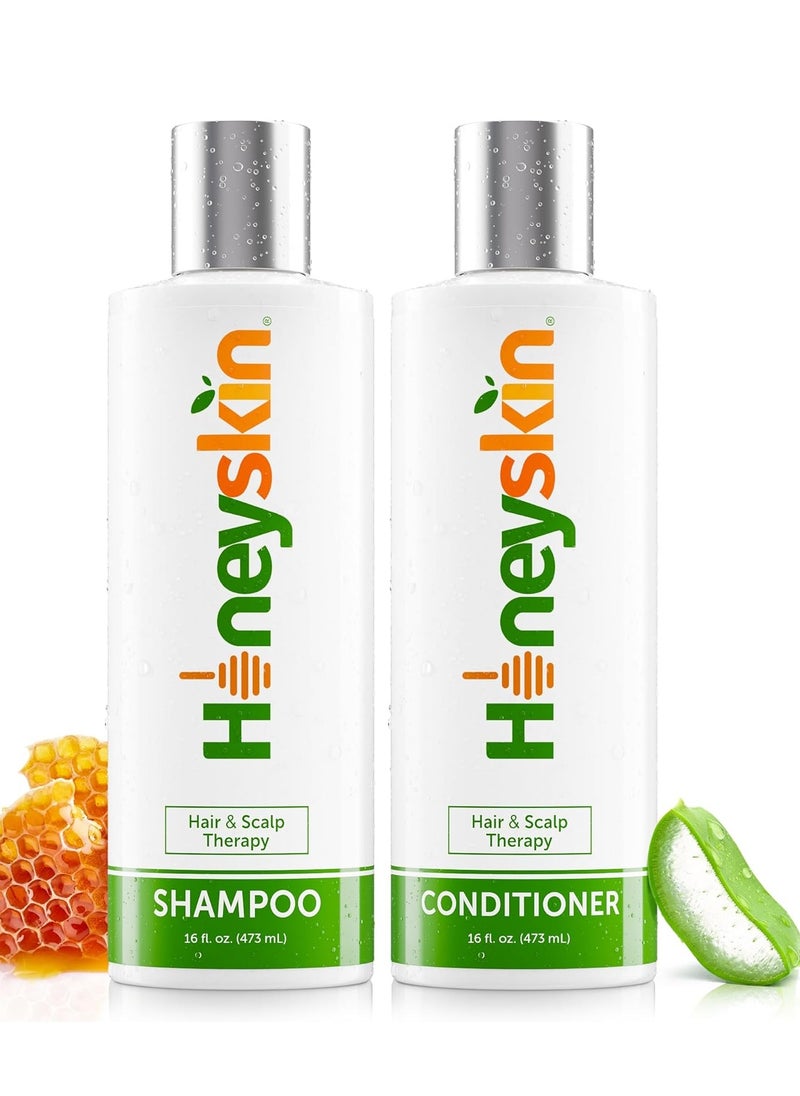 Manuka Hair Growth Shampoo and Conditioner - Best for Thinning, Hair Loss, Color-Treated, and Dry Scalp - Hydrating, Sulfate-Free Formula - pzsku/Z32F887B7956926097991Z/45/_/1739326875/061e73ee-9c73-48c4-af7c-339449c53ed7