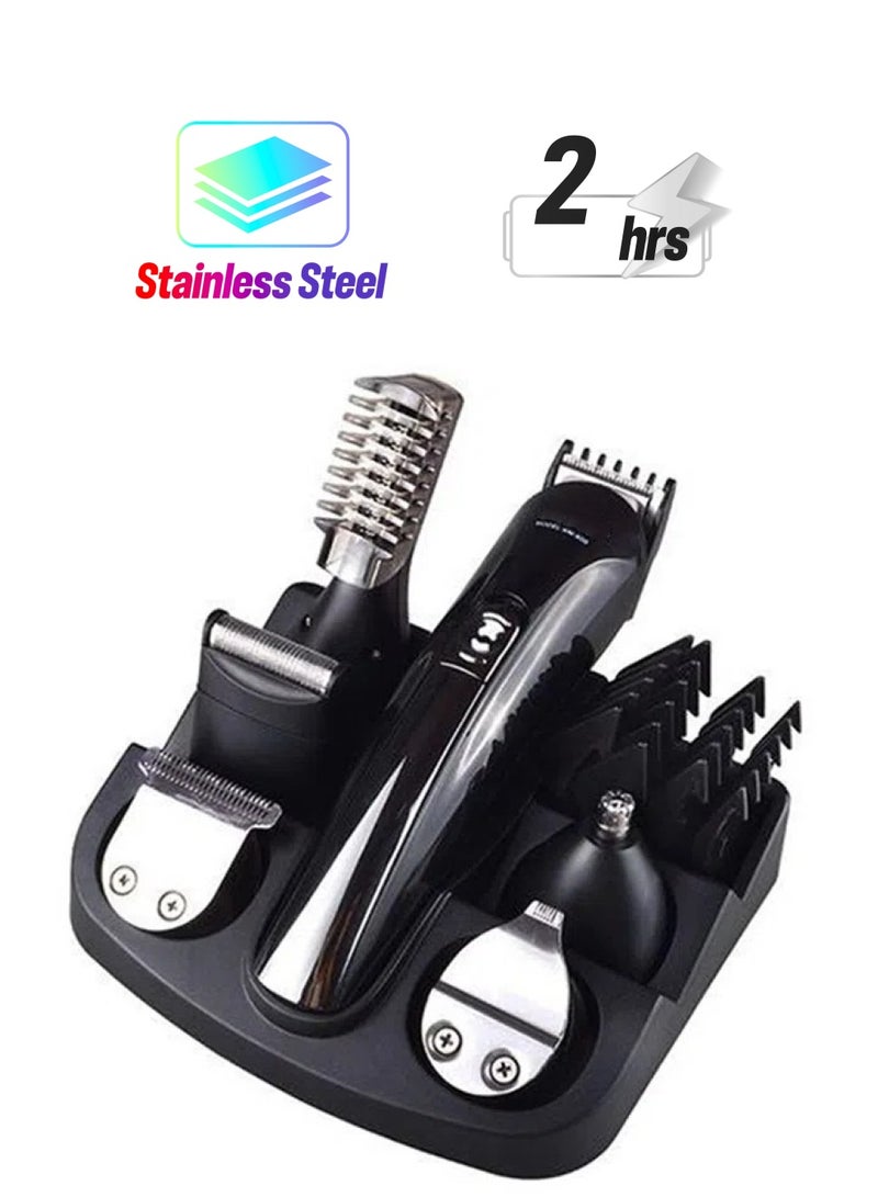 مجموعة أدوات العناية بالشعر KM-600 11 في 1 - Image 1
