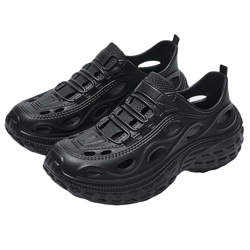 Sandals Mens Sports Summer Outwear Fashion Brand 2025 Beach Outdoor Non-Slip Thick Slippers for Mens Summer Flesh color - Image 2