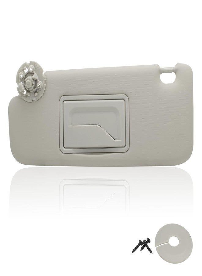 NHILES Left Driver Sun Visor Compatible with Chevy Cruze 2011-2019 Sun Visor Replacement Number 95034256 95034253 84126667 84126658 Color: Grey - Image 1