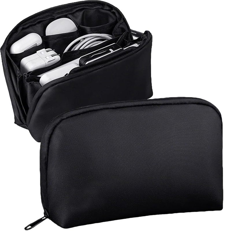CartHome Cable Organisers, Tech Organizer Pouch, Waterproof Travel Storage Pouch for Laptop Accessories Charger Pouchs Cables Power Banks and Hard Drives Large Capacity Digital Bag for Men - Image 1