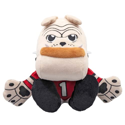Bleacher Creatures Georgia Bulldogs Hairy Dawg Mascot 8 Kuricha Sitting Plushies Soft Chibi Inspired Mascot - Image 1